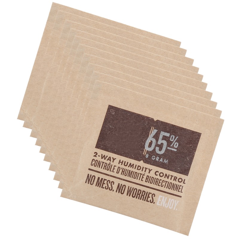 10Pcs Mini 2‑Way Humidity Control Sealing Cigar Humidifier Bag for