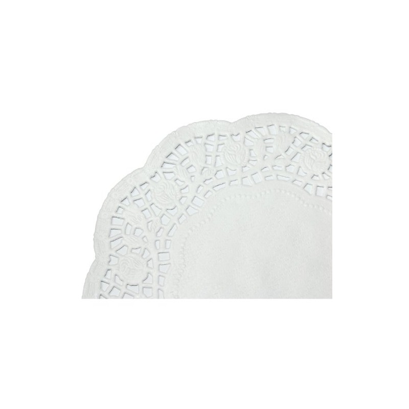 "Paper Doily Round 12" Pack quantity: 250"
