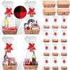 Cholemy 12 Sets Large Christmas Basket for Gift Empty Gift