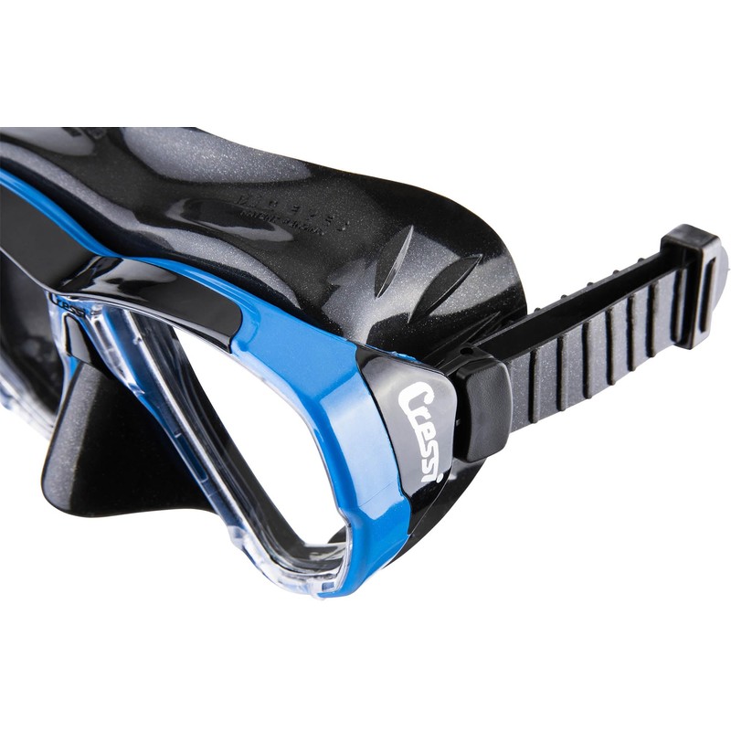 Cressi Big Eyes Scuba Diving and Snorkeling Mask - Blue