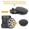 Titgoes 4 PCS Wheel Center Cap, 2.36" OD 2.2" ID