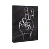 Oliver Gal ''Peace Out" Canvas Art, 30" x 45"