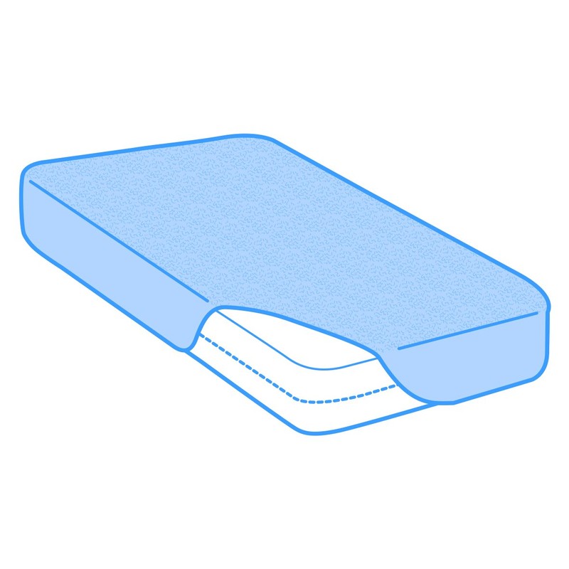 Velfont - Mattress Cover 135x190/200 cm Double Size | Waterproof