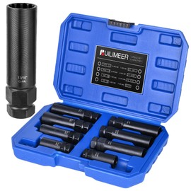 Builimeer Spline Lug Nut Socket Set - 8 Pieces