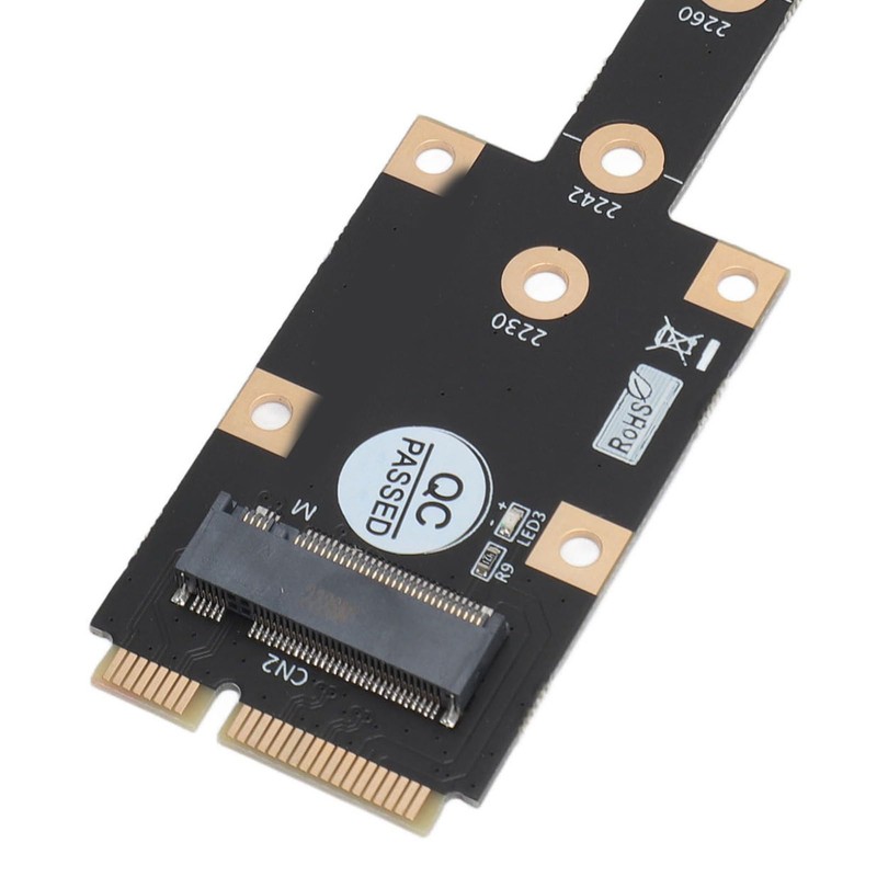 NGFF M.2 NVME SSD Adapter Card, Mini PCIe to M.2
