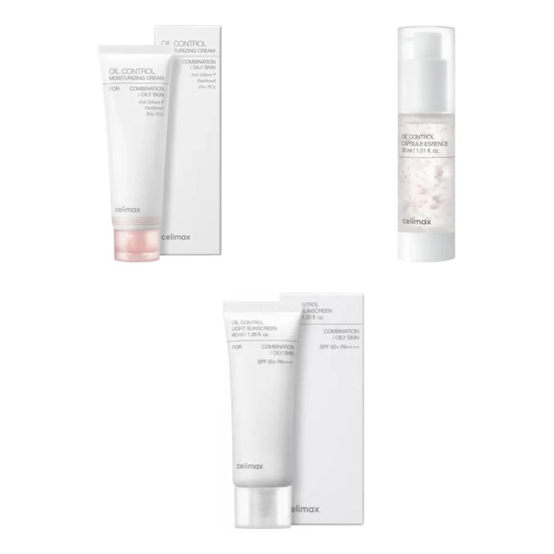 Kit Celimax Oil Control : Protector Solar Spf50+ 40ml +