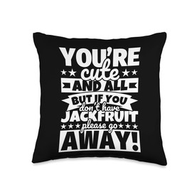 jackfruit Lover Food Funny Throw Pillow