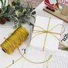 Metallic Bright Gold Twine 1.5 mm Thick 328 Feet for