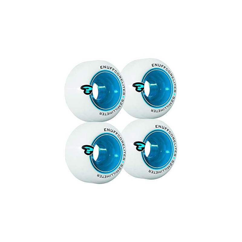 Enuff Corelites Wheels, Unisex Adult, Unisex adult, ENU525_Única_Blanco / Azul,