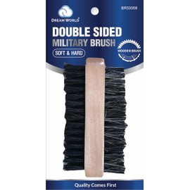 Dream World Double Sided Military Brush Brown Color