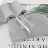 EMSea Pack of 2 Venetian Blind Swivel Brackets Face-Fix Metal