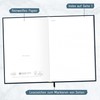 Trendstuff by Häfft Notebook A5 Lined [Black Edition Gold] 124