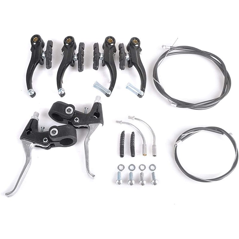 Prettyui Mountain Road Bike Brake Levers V Brake Set Front