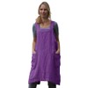 Women's Pinafore Square Apron Baking Cooking Gardening Works Cross Back