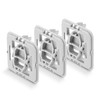 Bosch Smart Home 8750001427 Flush-Mounted Adaptor Set of 3 (for
