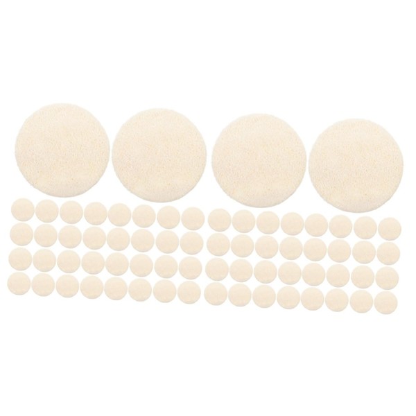 Baluue Sets Compact Facial Loofah Pads Gentle Exfoliating Bath Scrub