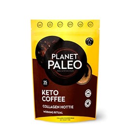Pure Collagen - Keto Coffee | Protein-Rich Coffee Alternative | 5g Collagen Per Serve | New Twist on Bulletproof Coffee with MCT Powder | 100% Organic Arabica Coffee (25 Servings)