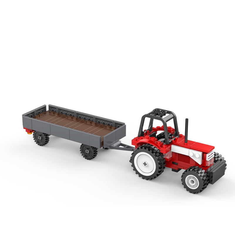Kiddicraft KC1110 Large Tug with Trailer