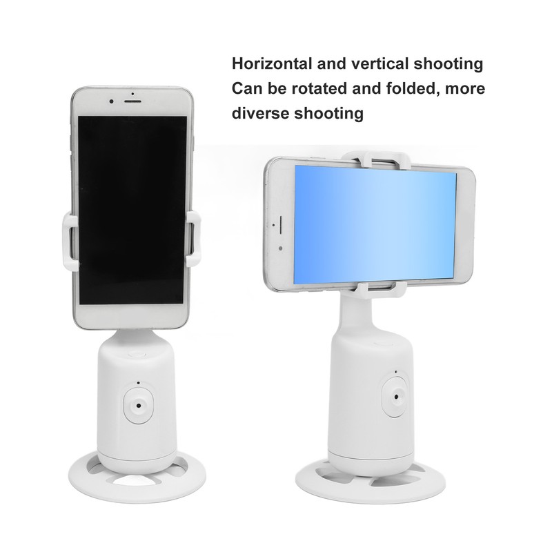 Auto Face Tracking Phone Holder 360 Degree Rotation Phone Mount