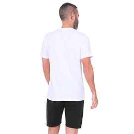 If Dad Can't Fix It Men's Short Pyjamas PJ's (XX-Large) White