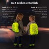 reer MyBuddyGuard Backpack Cover S, High Visibility Rain Cover for