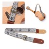 Ukulele Strap Embroidery Style Retro Metal Buckle Adjustable Breathable Shoulder