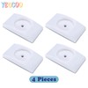 VEGCOO 4 Packs Stair Gate Wall Protector, Safety Stair Gates
