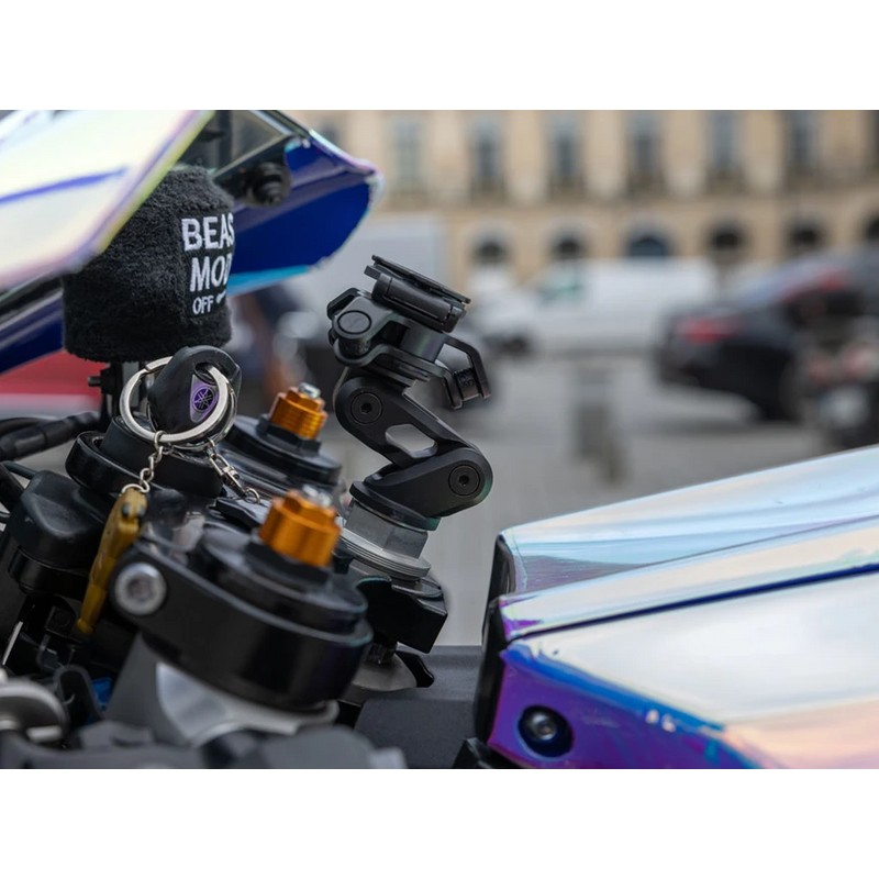 Quad Lock Motorcycle Fork Stem Mount PRO, Vibration Dampener, Universal