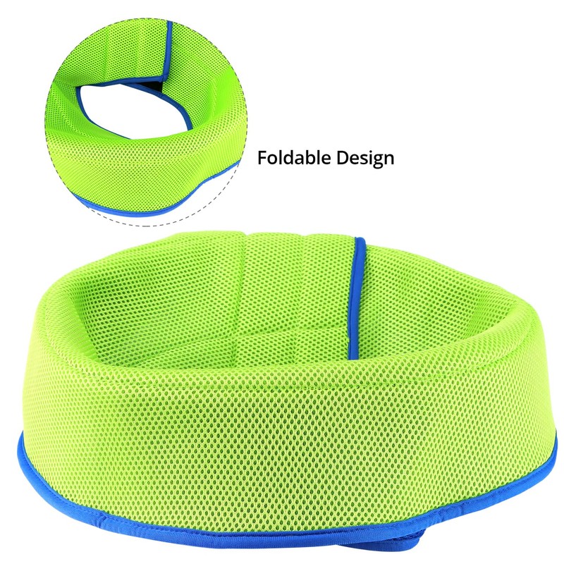 QWORK® Dog Collar Protective Collar Dog After Surgery, Breathable Soft