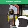 2pcs Side Window Sun Shade for Semi-Truck,Semi Truck Window Shades