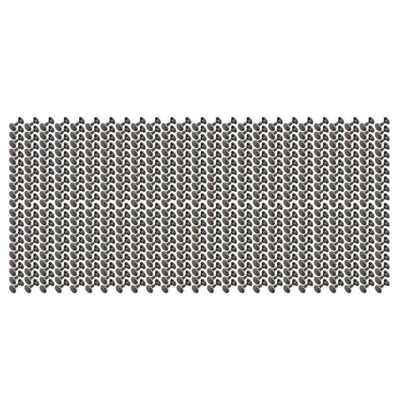 500 Sets Leather Rivets 8x8mm Electroplating Process High Hardness Iron