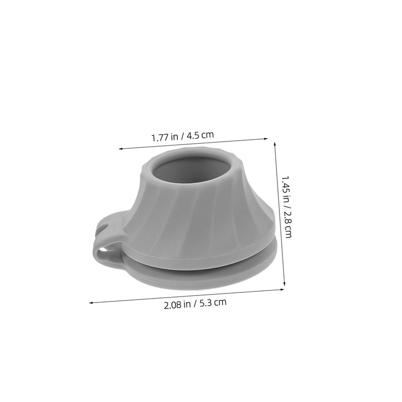 Baluue Condiment Bottle Lid Replacement 3pcs Set TPE Material Universal