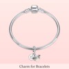 Annmors Charm Cute Animals Pendant, S925, Sterling Silver Bracelet Bead