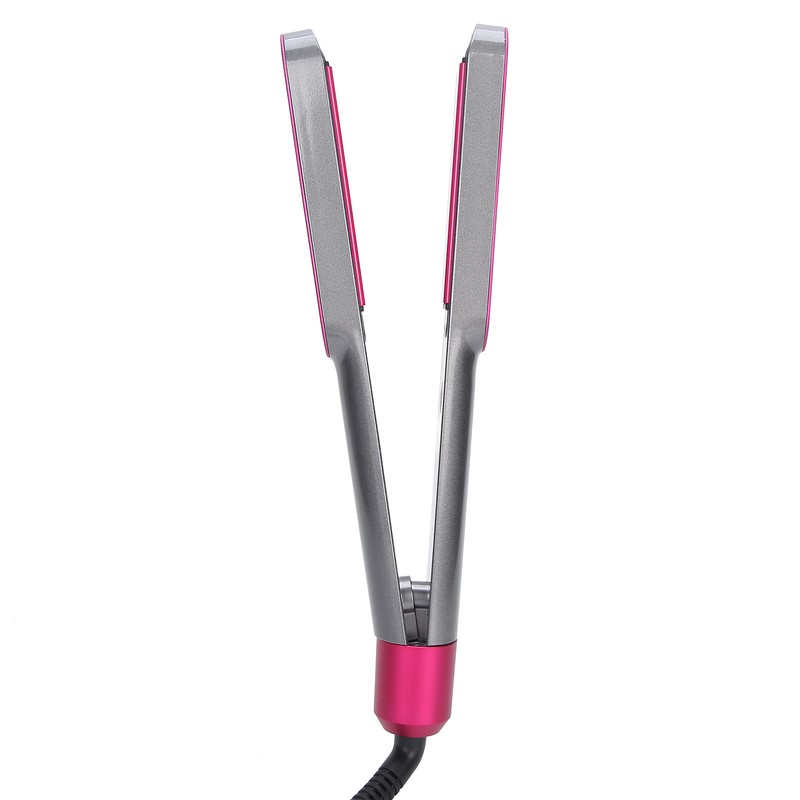 Hair Curler Straightener Dual Use Ceramic Barrel Adjustable Temperature Hairstyling
