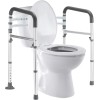 Unbranded Adjustable Eligible Toilet Safety Rails Toilet Frame for Elderly