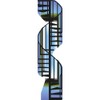 SP12958 Spiral Staircase Stairs Silhouette Cardboard Cutout Standee Standup