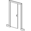 Prime-Line N 7449 Door Roller Assembly, 7/8 In, Convex, Plastic