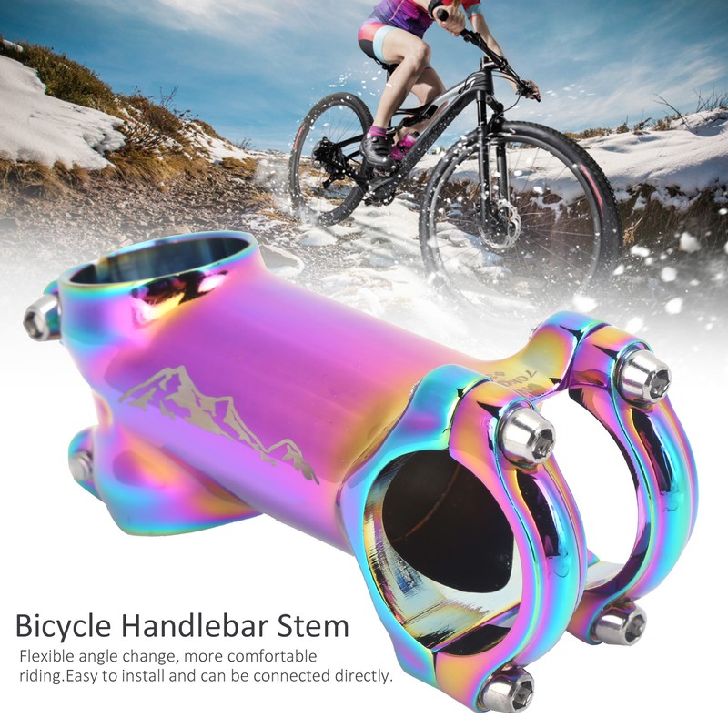 17° Bicycle Handlebar Stem Corrosion Resistance Mountain Bike Aluminum Alloy