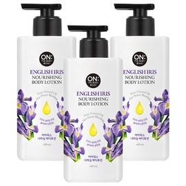 On the Body Nourishing Body Lotion Iris, 400ml, 3 pcs / 온더바디 너리싱 바디로션 아이리스, 400ml, 3개