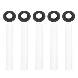 Be In Your Mind 40Pcs Garage Door Hinge Quiet Roller Sleeves Heavy Duty Garage Roller Kit for Most Garage Doors 9.5x20.5mm/11x80mm(20x Sleeves and 20x Roller Shaft Nuts)