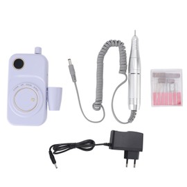 Professional Nail Drill Machine 35000RPM Rechargeable Electric Nail File Set for Acrylic Nail Gel for Home Salon Use 100‑240V EU Plug