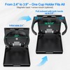 Magnetic Cup Holder, Heavy-Duty Anti-Fall Drink Holder with N38 Super