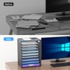 OUTWOLF 10 Tier Paper Organizer - Letter Tray Mesh Desk