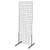 Gridwall Panel 2' x 6' Grid Wall Display Black 2