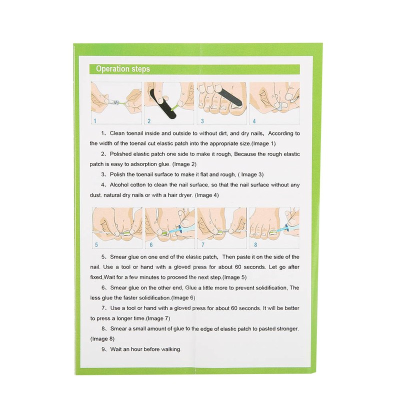 7Pcs Pedicure Ingrown Toenail Correction Recover Tool Set Nail Pusher