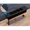 Built-in Socket 8-in-1 Table Socket with 4 USB, Recessed Socket,