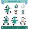 DolliBu Sitting Cow Doctor Plush Toy - Super Soft Cow