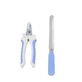 Pet Nail Clippers Nail Clippers and Trimmers for Cats and Dogs Equipped with A Safety Guard to Prevent Over-Cutting, Come with A Free Nail File and Are Professional Pet Grooming Tools. (Blue)