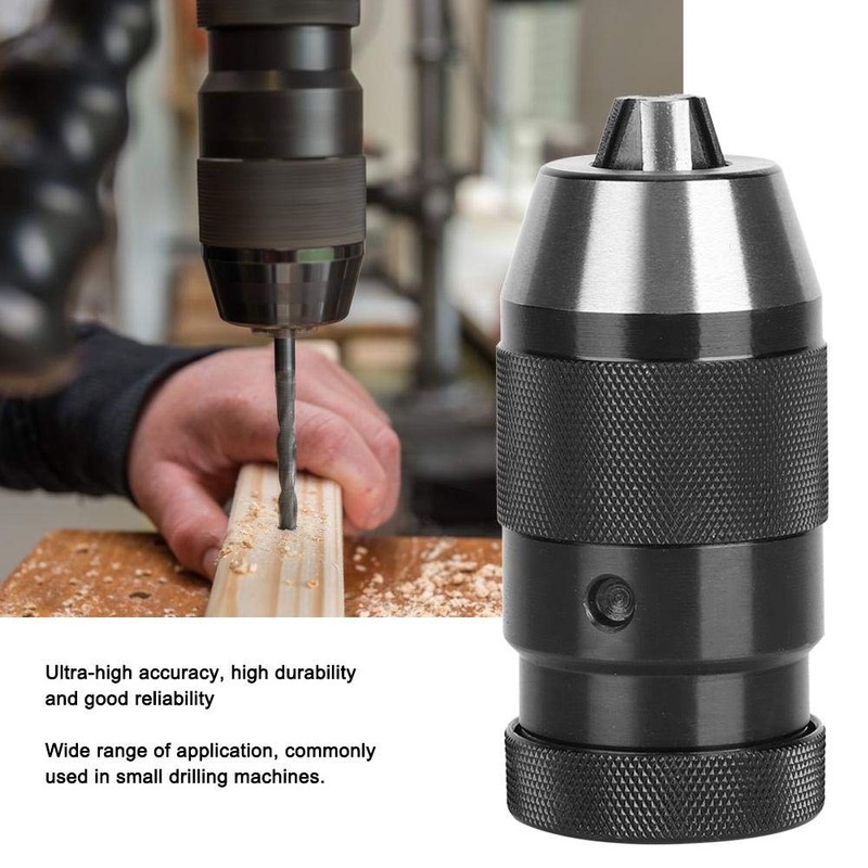 Drill Chuck, Super Heavy Duty Drill Press Chuck Keyless Industrial