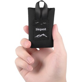 Siegvoll Leisure Sheet, Compact, Gray, Ground Sheet, Lightweight, 27.6 x 43.3 inches (70 x 110 cm), Beach Mat, Comes with Integrated Storage Bag, Convenient to Carry, Rug, Kids, Excursions,